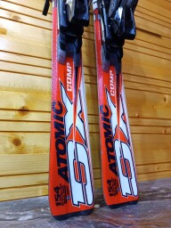 LYŽE ATOMIC CX COMP 154CM + LYŽIARKY NORDICA GP TJ 26MP